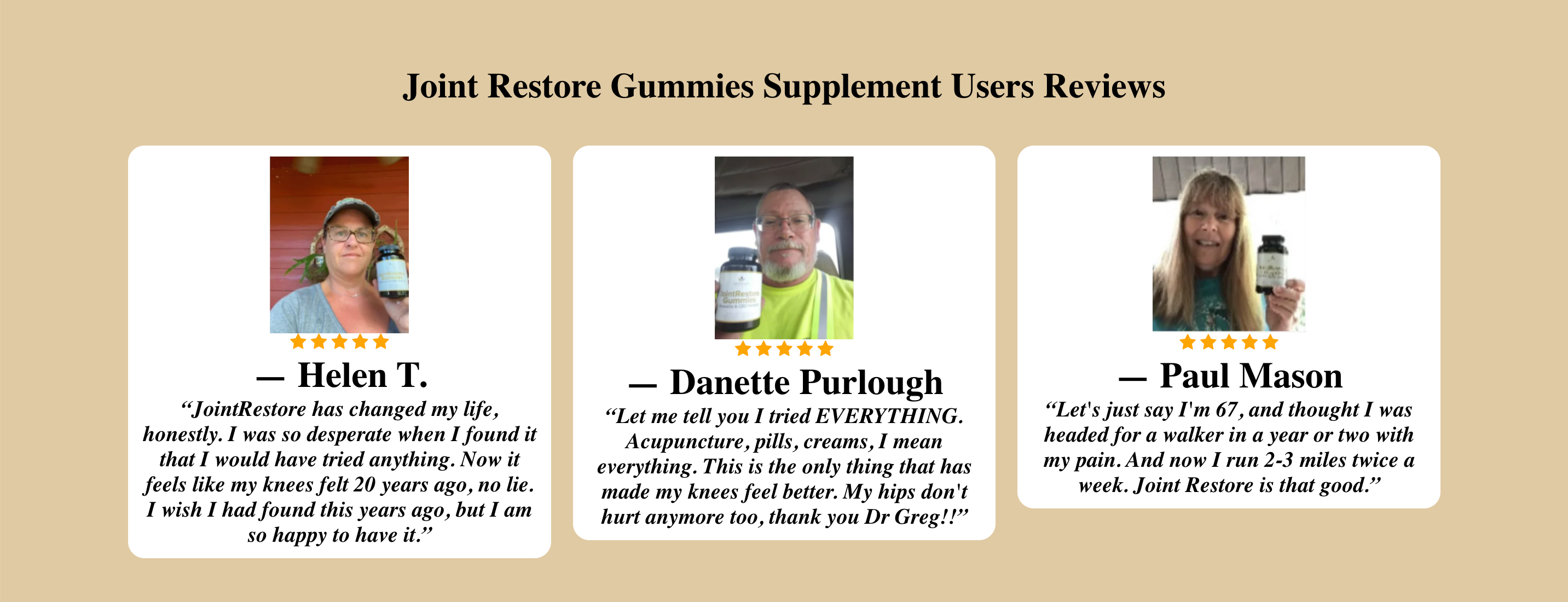 Joint Restore Gummies