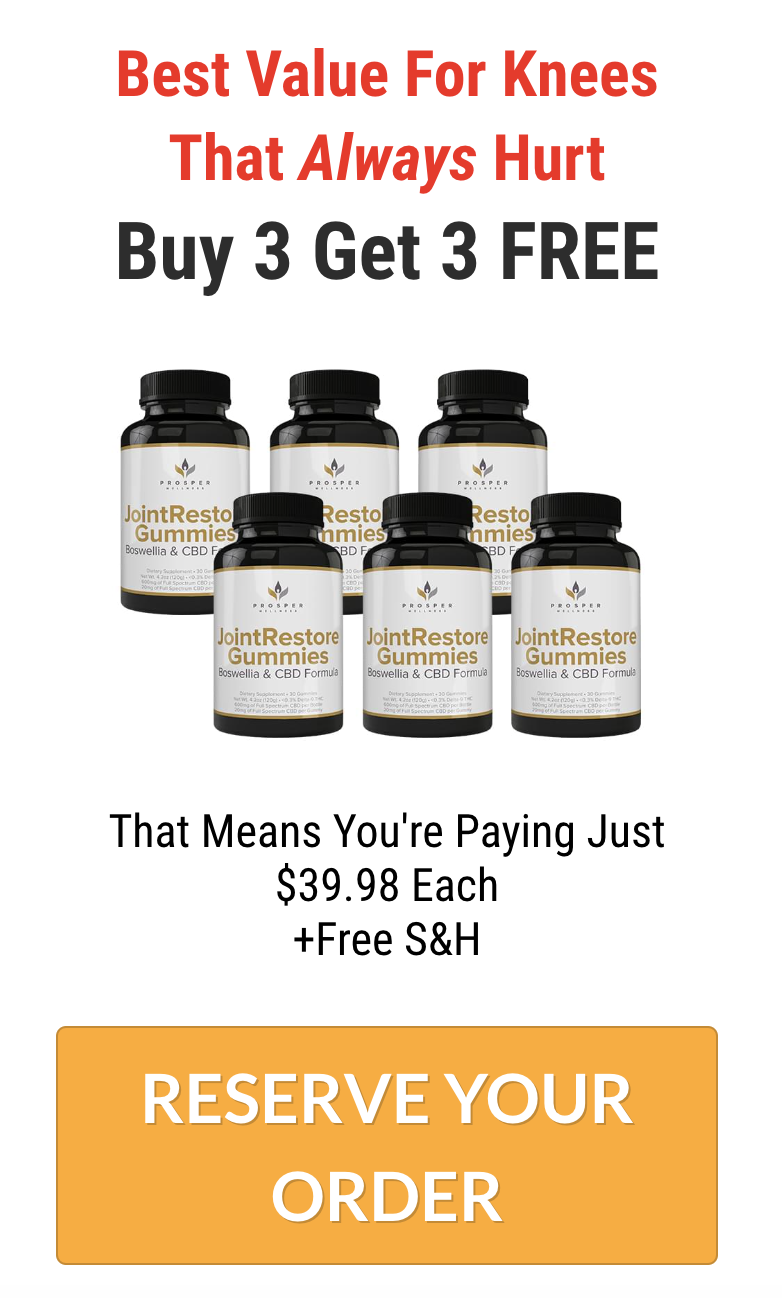 Joint Restore Gummies - 6 bottles